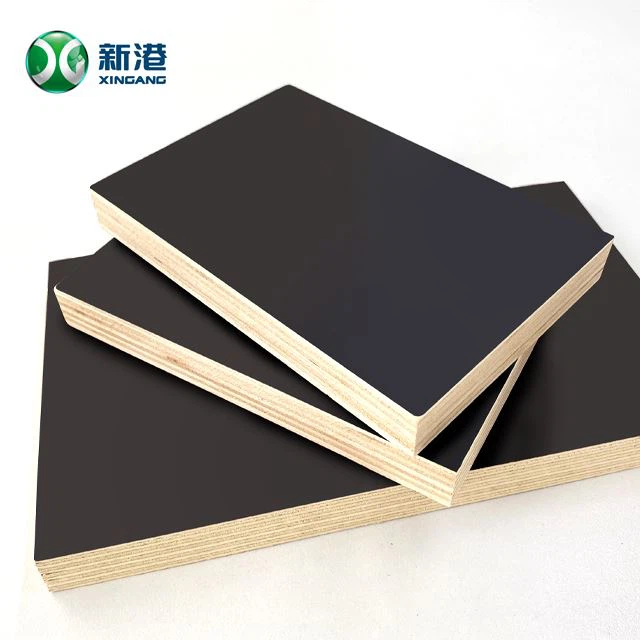 FSC Waterproof Fiber Sheet Wood Veneer Melamine Faced Plywood Sheet 18mm Jas Plywood For Building