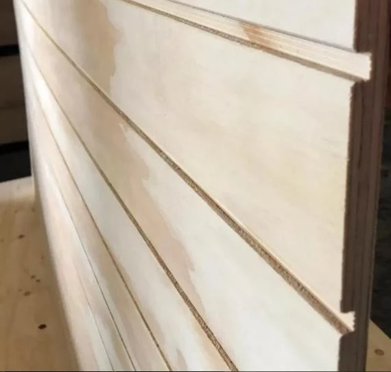China Pine Grooved Slotted Plywood Manufacturer
